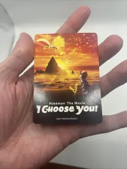 2017 Pikachu & Ash Pokemon the Movie I Choose You Promo Insert Card - Image 4