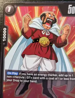 Hercule : GT FB03-132 Foil Rare Raging Roar Dragon Ball Super Card Game - Image 2