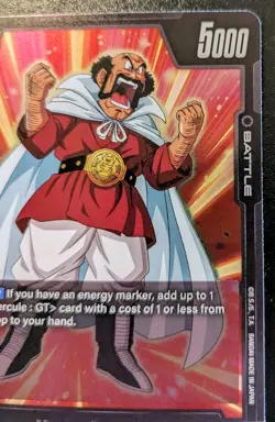 Hercule : GT FB03-132 Foil Rare Raging Roar Dragon Ball Super Card Game - Image 3