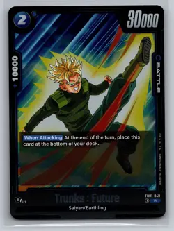 Dragon Ball Super Card Game Awakened Pulse #FB01-049 Trunks: Future Foil - Image 1