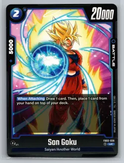Dragon Ball Super Card Game #FB03-036 Son Goku - Image 1