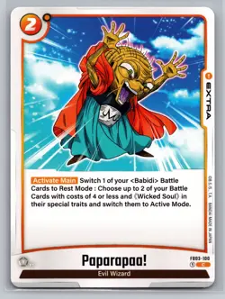 Dragon Ball Super Card Game #FB03-100 Paparapaa! - Image 1