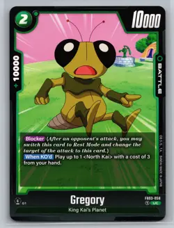 Dragon Ball Super Card Game #FB03-058 Gregory - Image 1