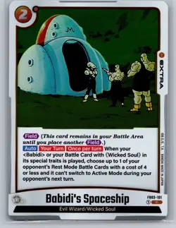 Dragon Ball Super Card Game #FB03-101 Babidi's Spaceship Foil - Image 1