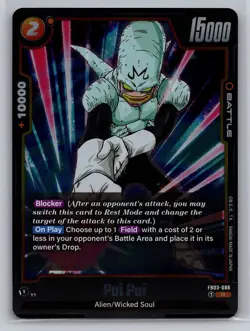 Dragon Ball Super Card Game #FB03-086 Pui Pui Foil - Image 1