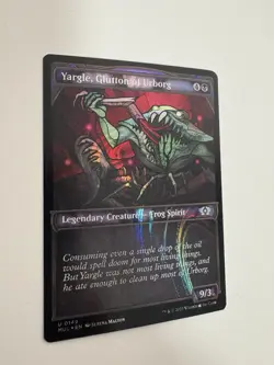 Yargle Glutton of Urborg Halo Foil Showcase MTG Magic Gathering Card NM Mint MUL - Image 1