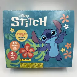 Panini Disney Stitch Trading Cards Box of 24 Packs Collection NEW SEALED - Image 2