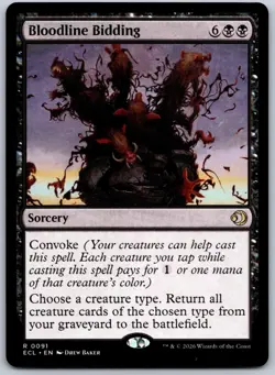 Bloodline Bidding R Lorwyn Eclipsed 91 NM - Image 1