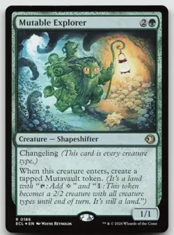 Mutable Explorer R Foil Lorwyn Eclipsed 186 NM - Image 1