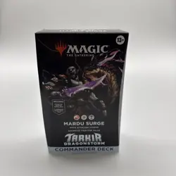 Magic The Gathering Tarkir Dragonstorm Commander Deck - Mardu Surge - New Sealed - Image 1
