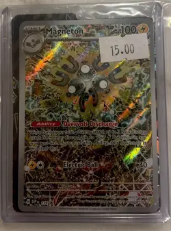 Pokemon Surging Sparks - #159 MAGNETON Promo SEALED 🧲 - Image 2