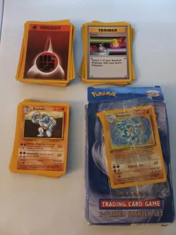 Pokemon TCG Machamp 1st Edition Holo 8/102 Factory Sealed Holographic and box - Image 1