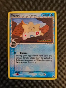 TOGEPI Reverse Holo STAMPED 41/101 EX Dragon Frontiers Delta Species Pokemon HP - Image 1