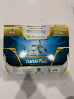Pokemon TCG Glaceon V STAR Special Collection Box Sealed Evolving Skies Pack - Image 2