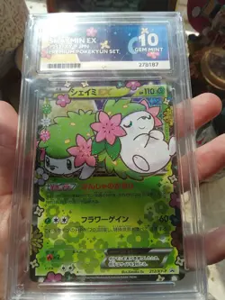 pokemon xy promos shaymin ex ace grading 10 (First one) - Image 1