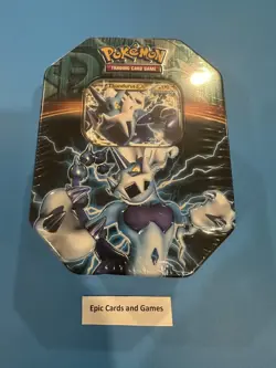 ( THUNDURUS EX TIN ) Pokemon 2013 - NEW Sealed - Black & White Team Plasma Pack - Image 1
