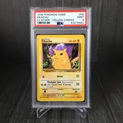 Pikachu E3 PSA 9 Promo #58 Gold Stamp Pokemon TCG 1999 Rare Mint - Image 1