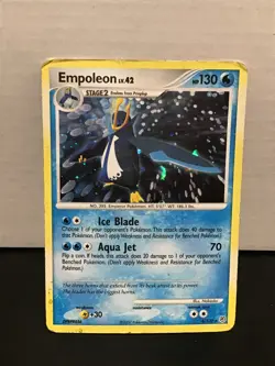 Empoleon 4/130 Holo Rare Pokemon Diamond & Pearl - Image 1