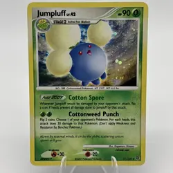 Pokemon TCG - Jumpluff Lv 42 #11/132 Secret Wonders - Holo Rare - LP - Image 1