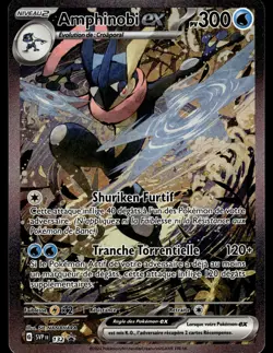 Carte Pokemon AMPHINOBI 132 PROMO EX FA Full Art EV6.5 SVP FR - Image 1