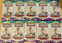 *New & Sealed* 10 x Pokemon TCG Sun & Moon Guardians Rising Sampling/Fun Pack - Image 1