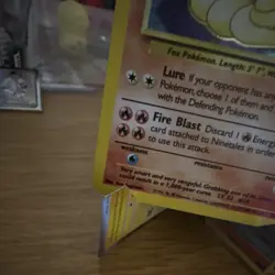 Pokemon TCG Ninetales Holo Rare Base Set 012/102 English 1999 - Image 4