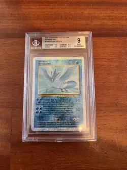 Articuno Reverse Holo Pokemon Beckett BGS 9 Legendary Collection #2 2002 NO PSA - Image 1
