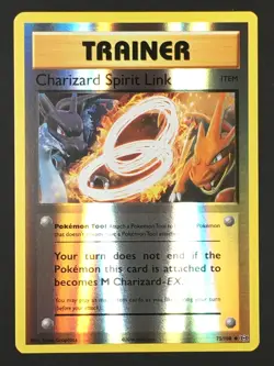 Pokemon TCG Charizard Spirit Link 75/108 XY Evolutions Reverse Holo NM - Image 1