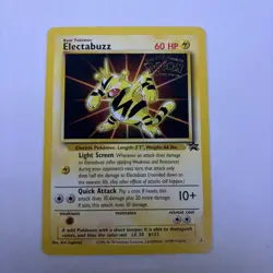 Pokemon WOTC Black Star Promo -Electabuzz- Pokemon The First Movie Stamped #2 - Image 1