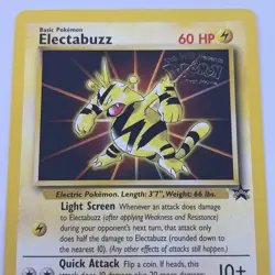 Pokemon WOTC Black Star Promo -Electabuzz- Pokemon The First Movie Stamped #2 - Image 2
