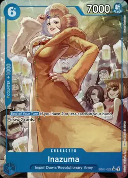 One Piece Memorial Collection Inazuma Alt Art EB01-022 Near Mint english - Image 1