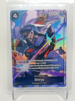 One Piece The Best Vol 2 Shiryu Alternate Art Foil PRB02-015 Premium Booster - Image 1