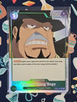 2024 ONE PIECE THE BEST PRB-01 CAPONE BEGE ST02-004 (C) FULL ART - Image 1
