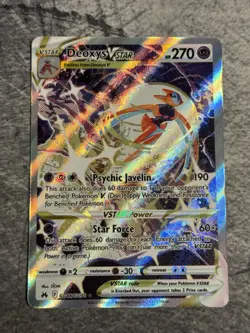 Pokemon TCG - Deoxys VSTAR GG46/GG70 - Crown Zenith Galarian Gallery NM Card - Image 1