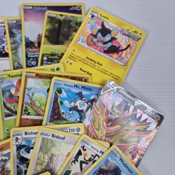 Pokemon TCG Card Lot Bundle - 50+ Cards incl. V, Trainer & Energy - Mixed Sets - Image 5
