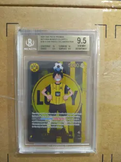 One Piece x BVB Borussia Dortmund Promo Card Monkey D. Luffy St13-003 - Bgs 9.5 - Image 1