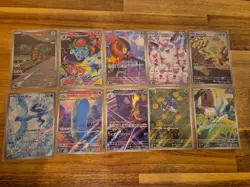 Pokemon card Japanese AR/CHR Random Bundle Of 10 Cards, no duplicates. - Image 1