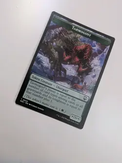 MTG - Goblin (Ripple Foil)/Tarmogoyf Token - Commander: Modern Horizons 3 NM/M - Image 3