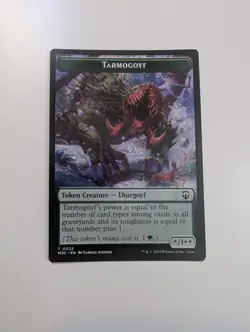 MTG - Goblin (Ripple Foil)/Tarmogoyf Token - Commander: Modern Horizons 3 NM/M - Image 4