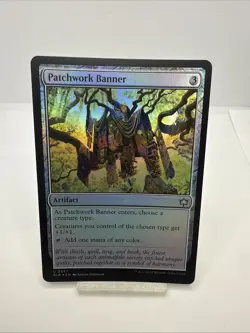 Patchwork Banner Bloomburrow Foil - Image 1