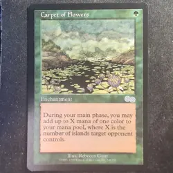 Carpet of Flowers - Urza's Saga (MTG) - Image 1
