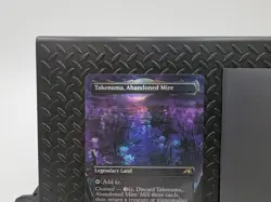 Takenuma, Abandoned Mire (Borderless) Kamigawa: Neon Dynasty Foil mtg - Image 3
