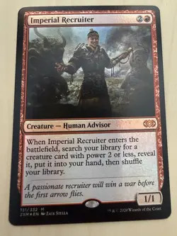 Imperial Recruiter - Double Masters - FOIL- Magic The Gathering MTG - Image 2