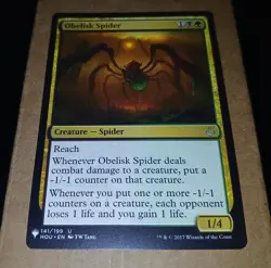 MTG Obelisk Spider Hour Of Devastation Regular Mint/Near Mint Magic Gathering - Image 1
