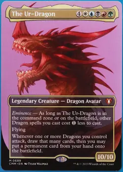 The Ur-Dragon (Borderless) Commander Masters NM (510301) ABUGames - Image 1