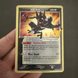 Pokemon TCG Greninja Gold Star SWSH144 - Celebrations - English - Raw - Nm - Image 1