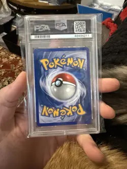 2002 POKEMON LEGENDARY COLLECTION #51 MACHOKE-REVERSE FOIL PSA 9 - Image 2