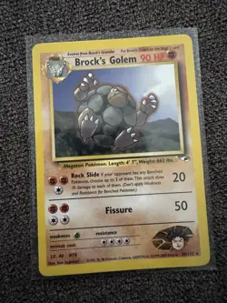 Pokemon TCG Brock's Rhydon Gym Heroes 2/132 Lot! NM! - Image 3