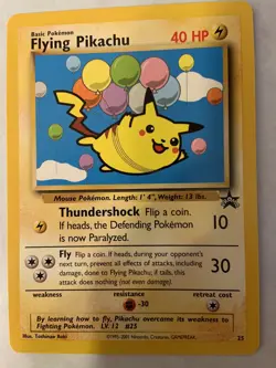 Pokemon TCG Flying Pikachu Promo And Surfing Pikachu Promo Lot Of 2 - Image 1