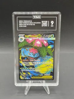 Pokemon TCG- Mega Venusaur EX 155/132 UR Mega Evolution TAG 9 - Image 1